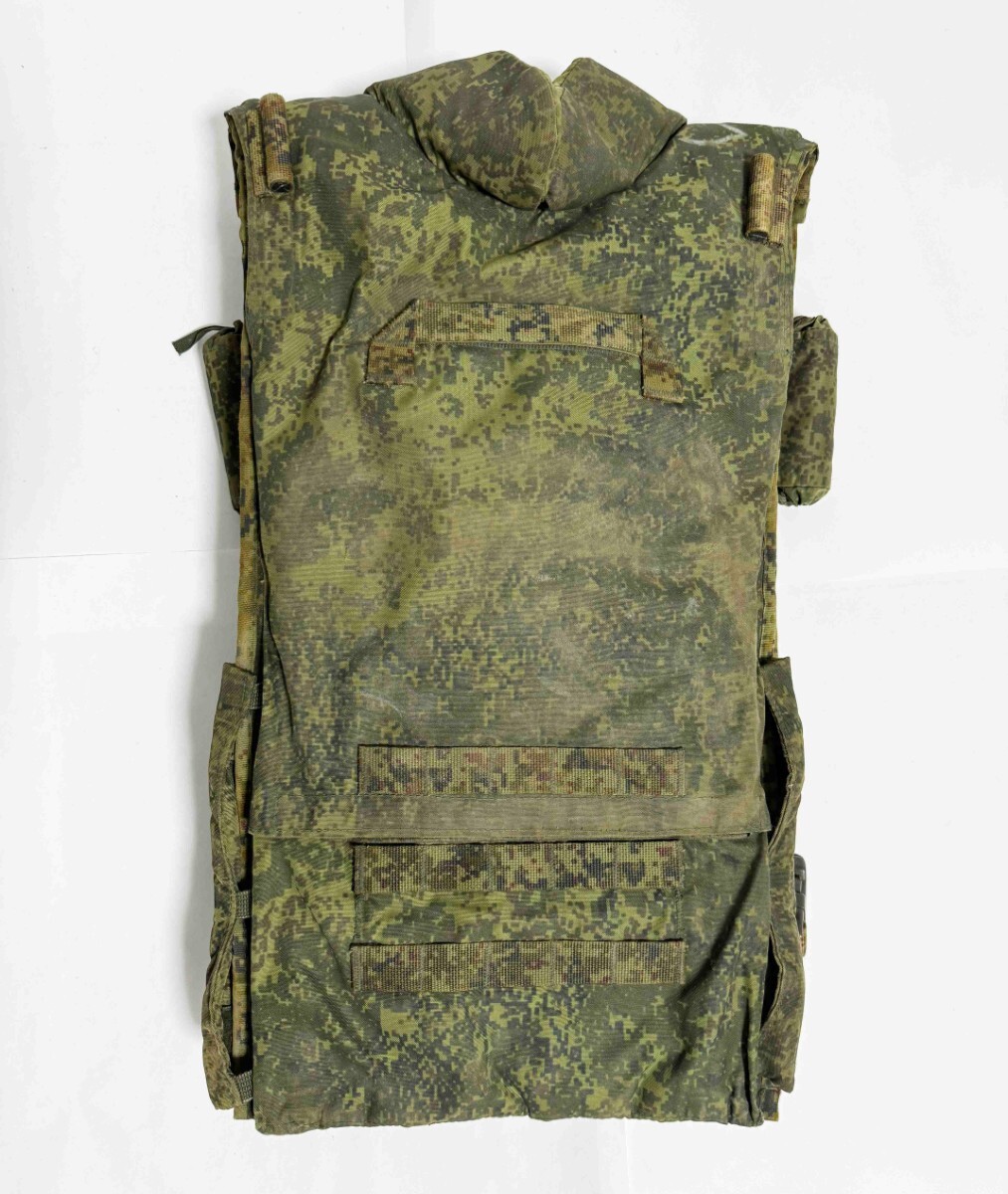  Russia army the truth thing army discharge goods 6B45 body armor - kevlar entering body 