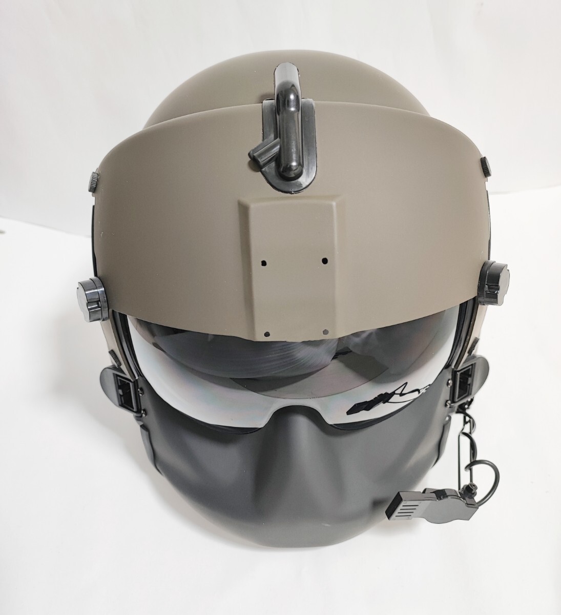希少品】米軍 HGU-56P パイロット ヘルメット ダークグリーン 希少品】米軍 HGU-56P パイロット ヘルメット ダークグリーン