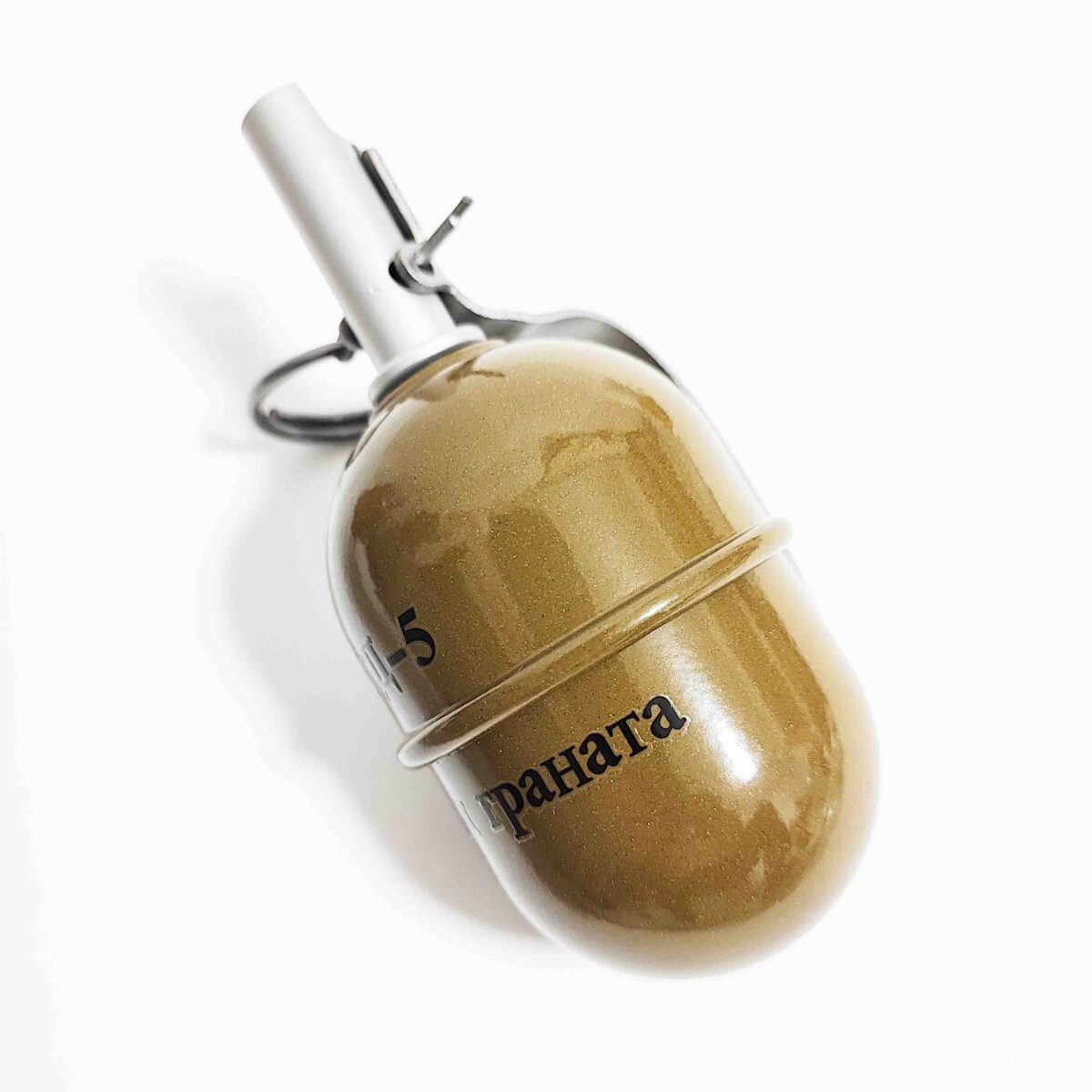 【Yes.Sir shop】 ロシア軍 ソ連軍 RGD-5 手榴弾 MGS グレネード アルミ合金製 グリーン 新品未使用の画像3