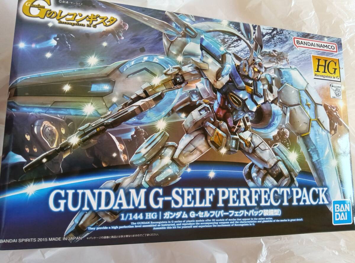 ★ガンダム G-セルフ　パーフェクトパック装備型　★HG 1/144　Gのレコンギスタ　★未組立　_画像1