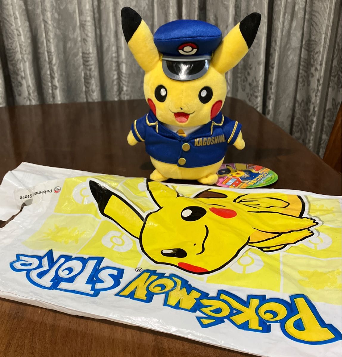 ピカチュウ ぬいぐるみ 駅長ピカチュウ ポケモンKAGOSHIMA ピカチュウ ぬいぐるみ 駅長ピカチュウ ポケモンKAGOSHIMA