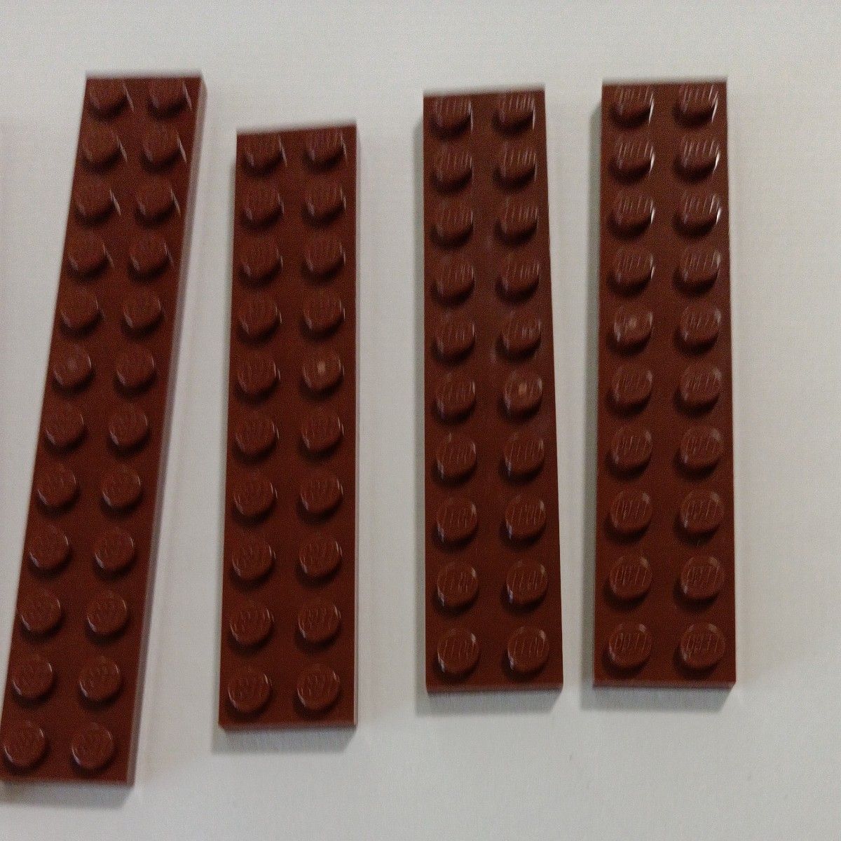 レゴ LEGO 2x10プレートなど　薄いパーツ　こげ茶
