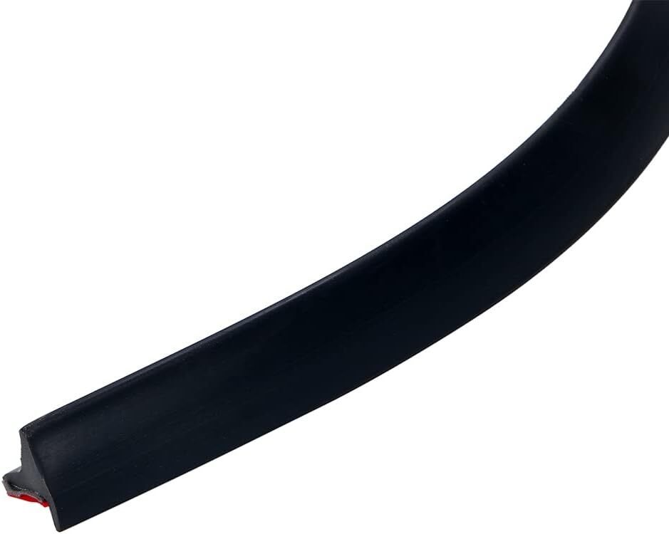 ピュアブラック オーバーフェンダー アーチモール 汎用 両面テープ貼付済 ハミタイ 保護 傷防止 2本セット (ピュアブラック)の画像4