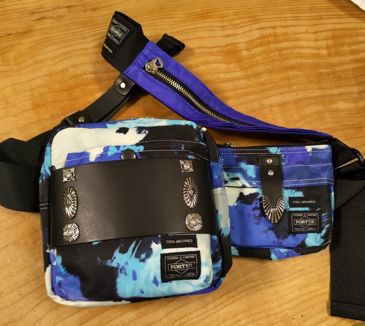 toga × porter コラボ ベルトバッグ トーガ ポーター ボディ toga × porter コラボ ベルトバッグ トーガ ポーター ボディ
