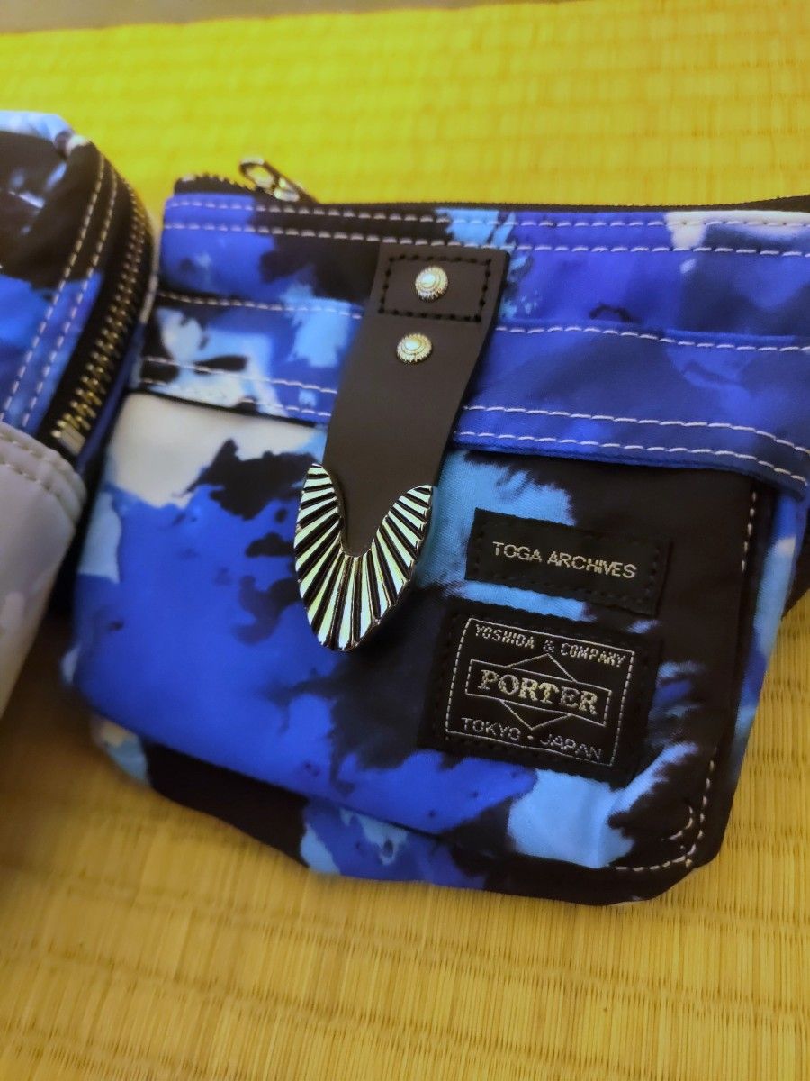 toga × porter コラボ ベルトバッグ トーガ ポーター ボディ toga × porter コラボ ベルトバッグ トーガ ポーター ボディ