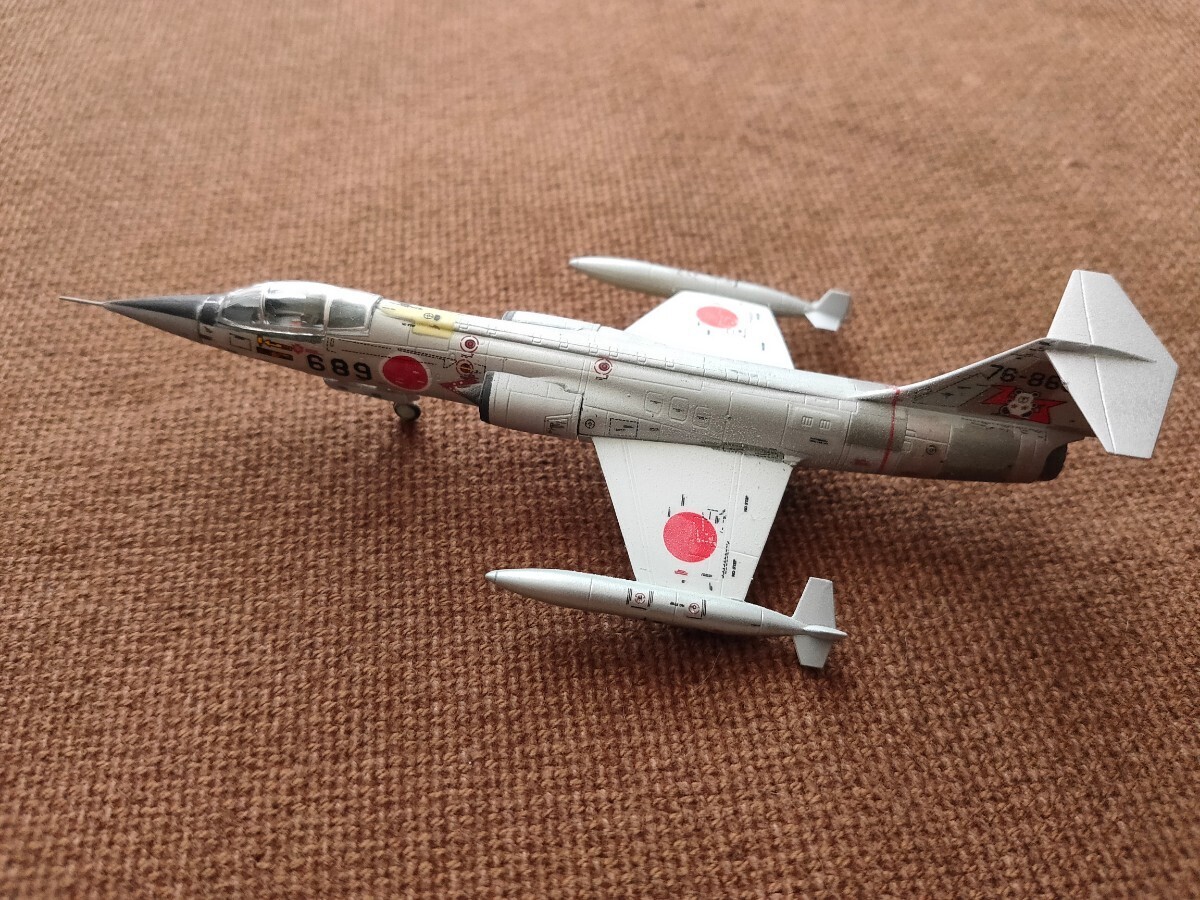 エフトイズ製 1/144スケール 航空自衛隊 F-104J 千歳基地 組立済完成品 の画像2