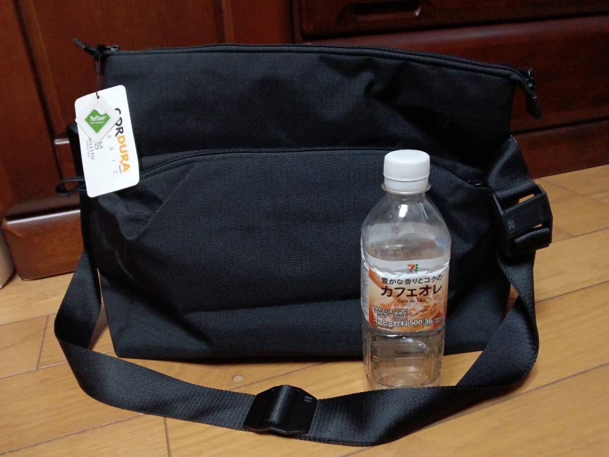  new goods unused tag attaching MILESTO shoulder bag STLAKT shoulder bag L Heather black regular price 16,500 jpy 