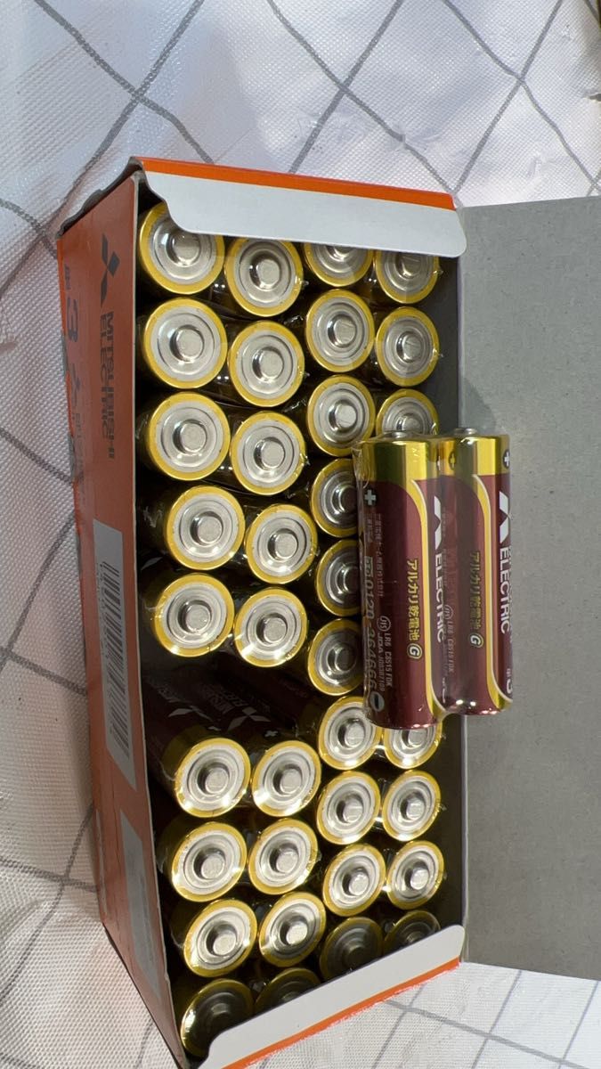 アルカリ乾電池 アルカリG 単3形 5箱セット （200コ）100パックLR6GD/2S（新品未拆封）