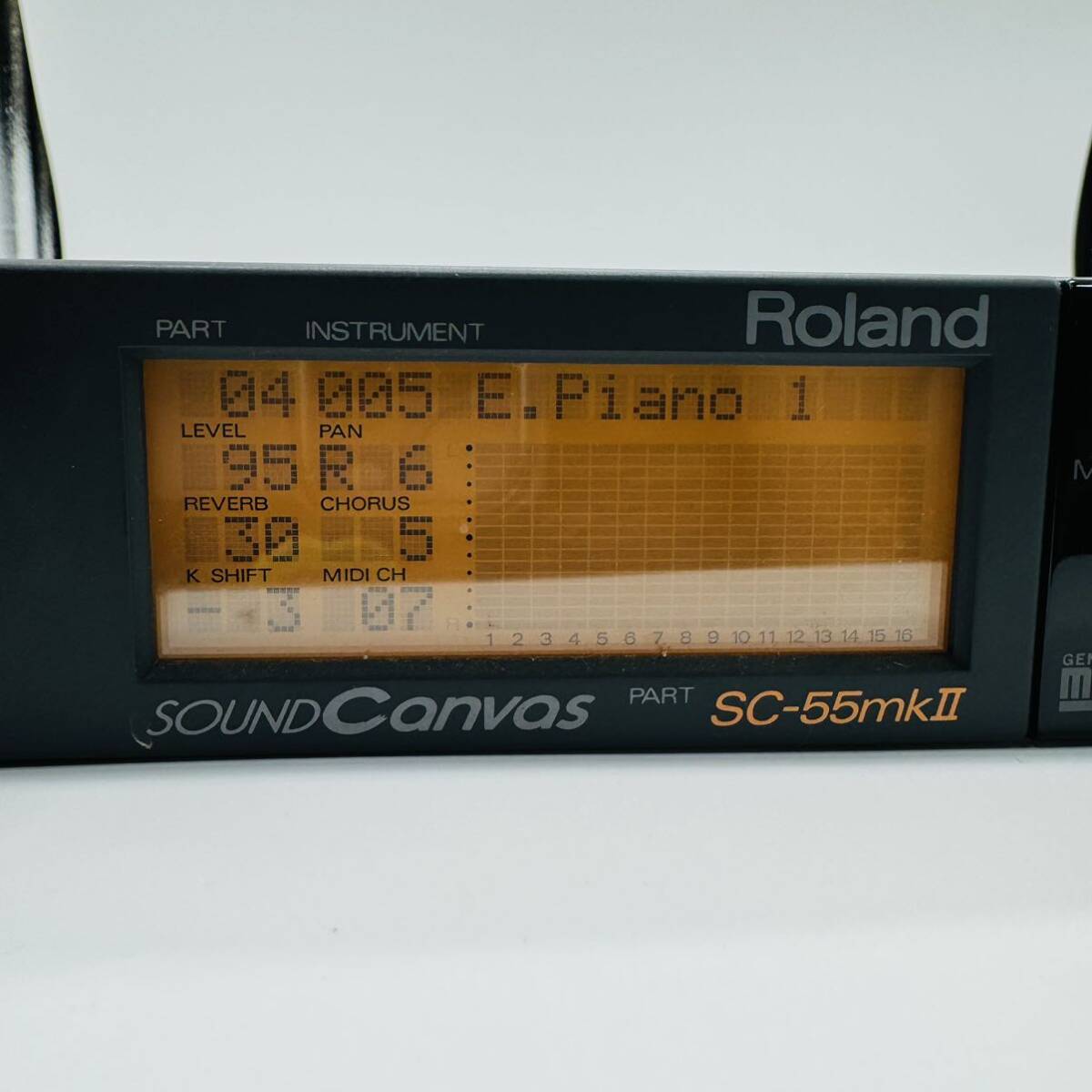 Roland SOUND CANVAS SC-55MK2 SC-55MKII ローランド 音源モジュール サウンドキャンバス _画像2