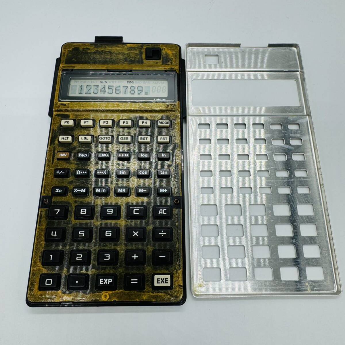 CASIO FX-602P 関数電卓 プログラマブル計算機 カシオ 昭和レトロ 計算機 カシオ電卓 の画像4