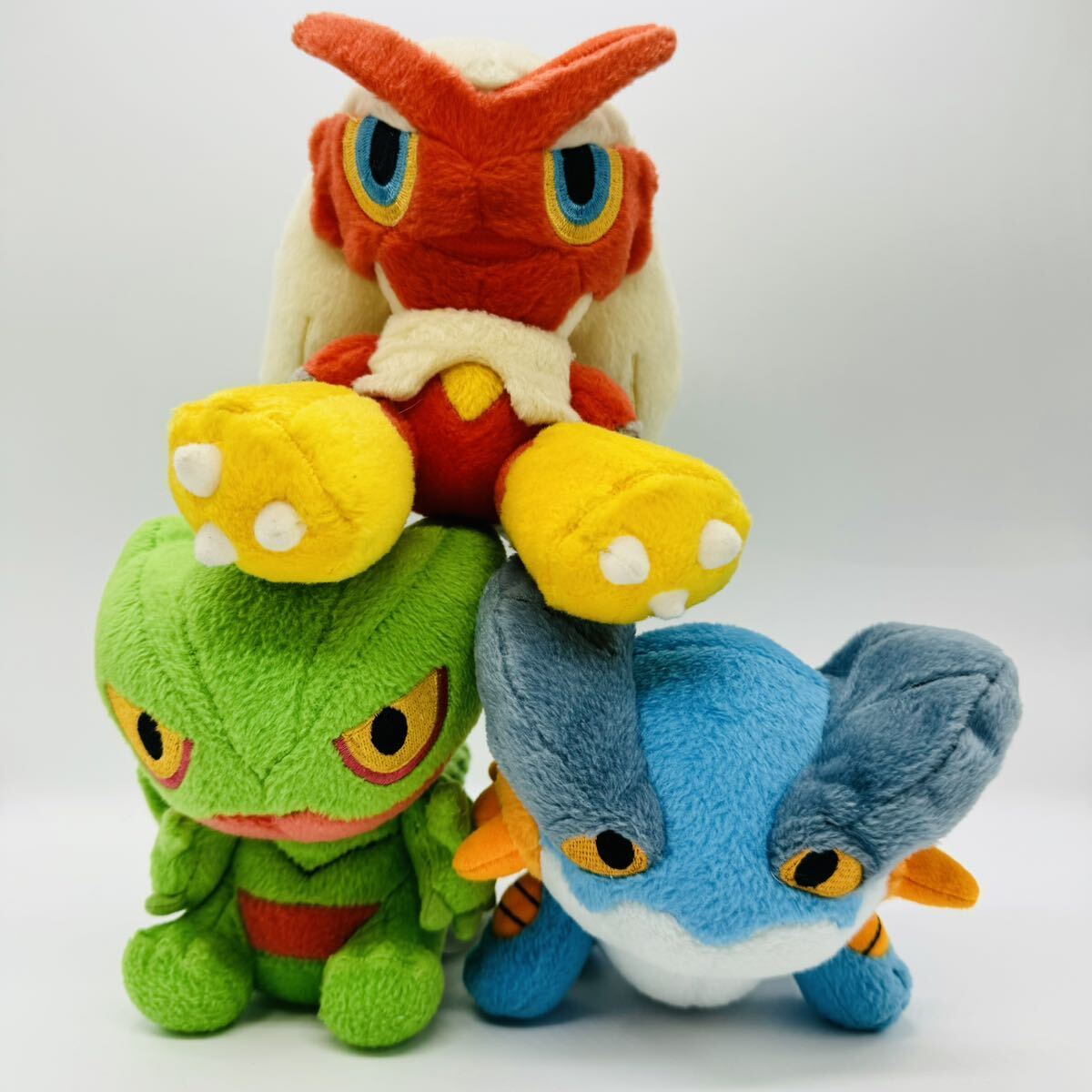 希少】ポケドール ホウエン御三家 ぬいぐるみ ジュカイン 希少】ポケドール ホウエン御三家 ぬいぐるみ ジュカイン