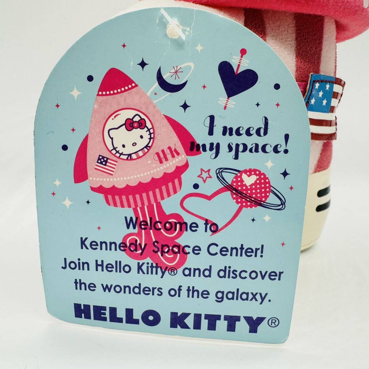 【希少】キティちゃん ぬいぐるみ 宇宙服 NASA (ハローキティ サンリオ Sanrio Hello Kitty USA限定 ケネディ宇宙センター アメリカ 海外_画像2