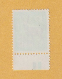 ●【普通切手】第3次ローマ字入り《10円》 しか（カラーマーク） 未使用の画像2