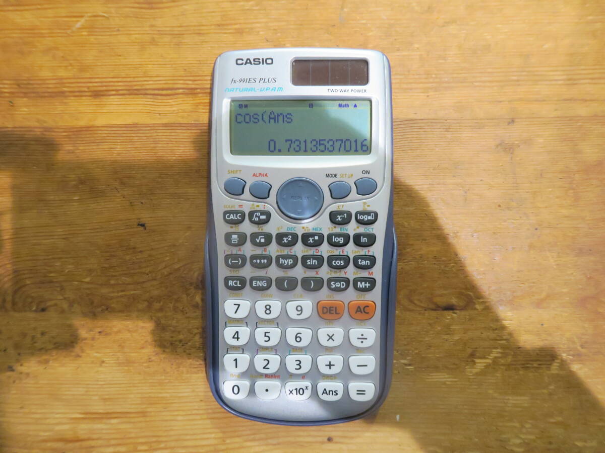  free shipping #CASIO# Casio # scientific calculator #fx-991ES1PLUS# used 