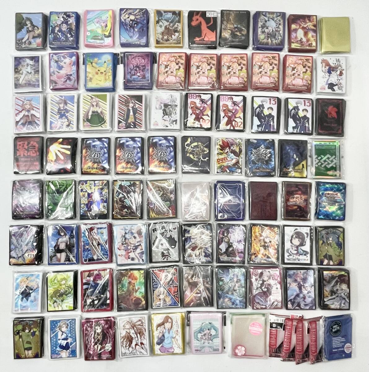 ★【同梱不可】中古品有 トレーディングカード ポケモンカードゲーム 遊戯王 バトルスピリッツ 他 スリーブ まとめ ①の画像1