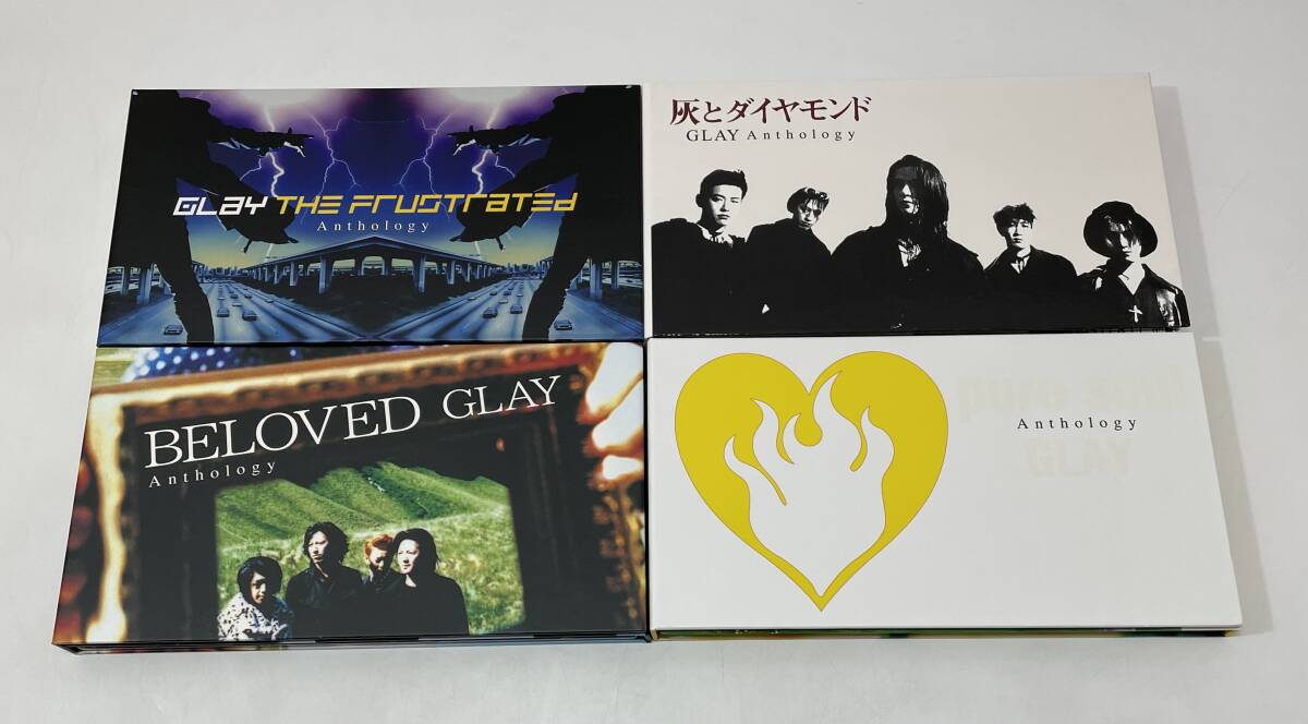 ★【同梱不可】中古品 CD GLAY Anthology ONE LOVE/BEATout!/灰とダイヤモンド/他 10点まとめの画像2