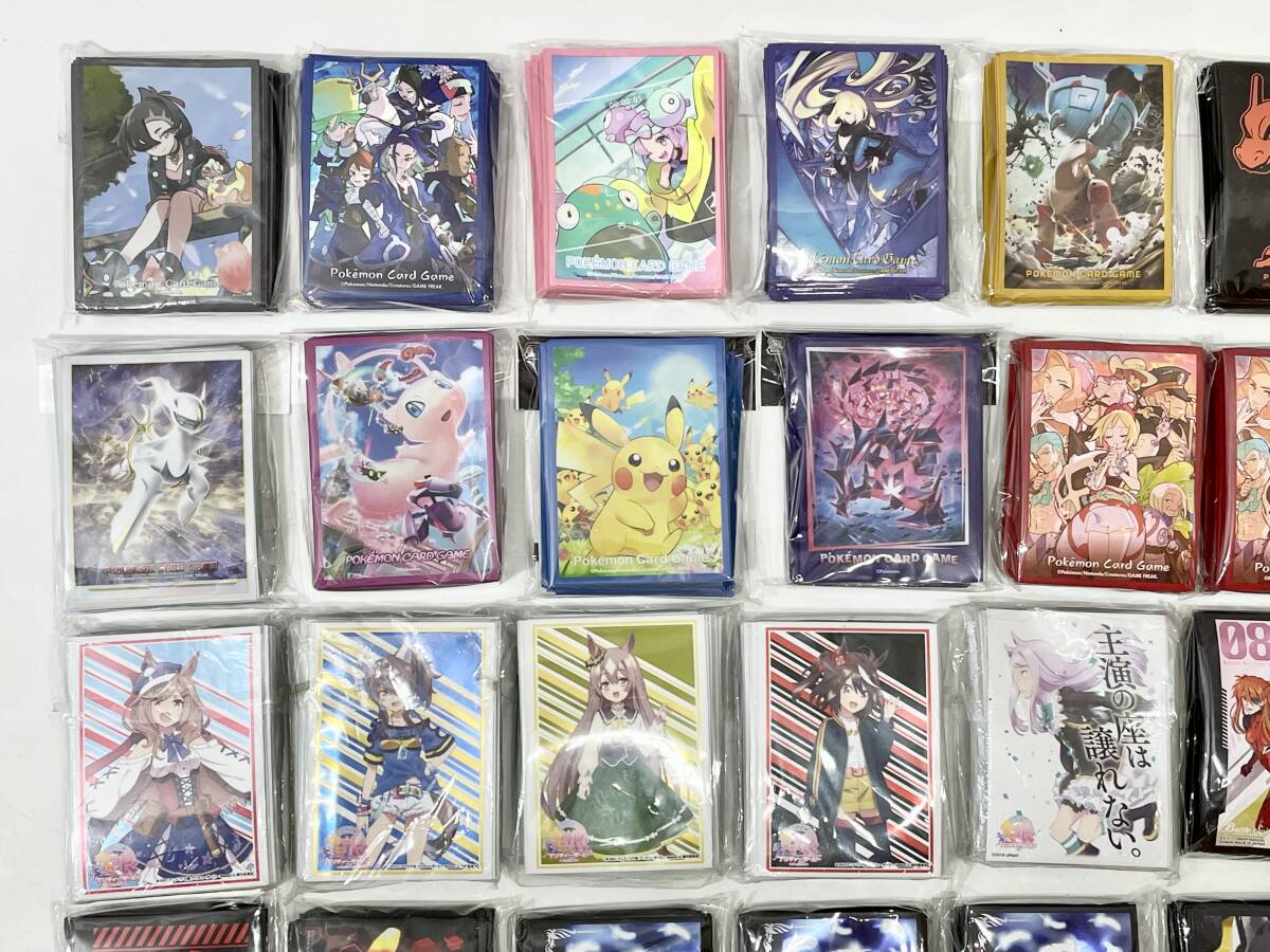 ★【同梱不可】中古品有 トレーディングカード ポケモンカードゲーム 遊戯王 バトルスピリッツ 他 スリーブ まとめ ①の画像2