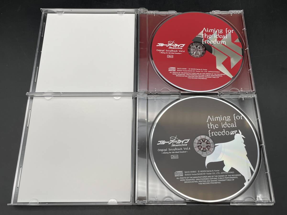 ★【同梱不可】中古品 シリアルコード欠品 CD ブルーアーカイブ Original Soundtrack オリジナルサウンドトラック Vol.1～4 まとめ_画像9