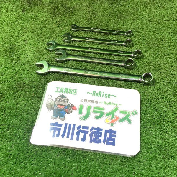 snap-on コンビネーションレンチ5本セット スナップオン【中古】