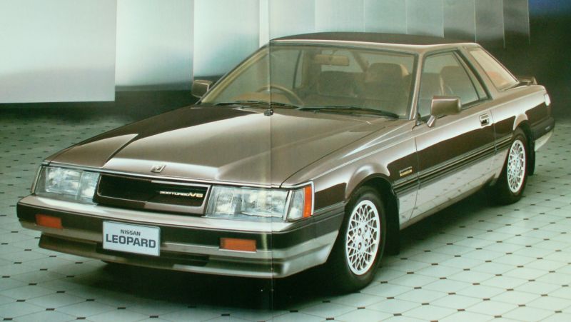 * old car free shipping! prompt decision! # Nissan Leopard ( first generation F30 type ) catalog * Showa era 60 year all 31 page beautiful goods!* ultra rare that time thing! NISSAN LEOPARD