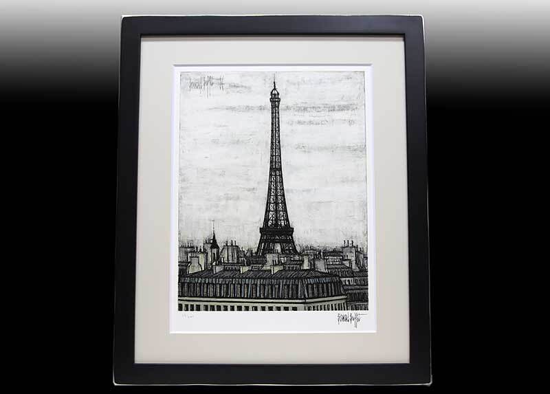ベルナール・ビュッフェ「La Tour Eiffel　33/200」真作保証_画像1