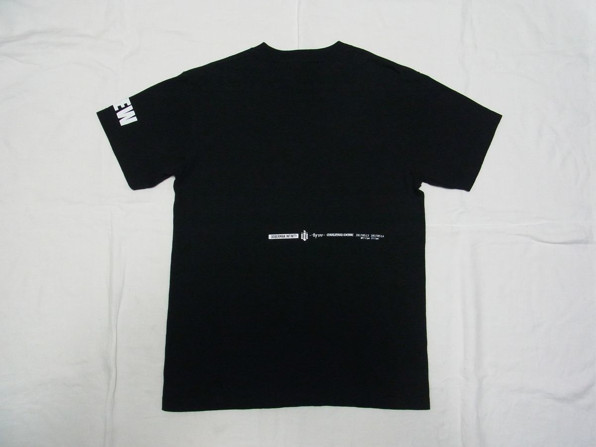 ★美品・未着用★ DOBERMAN INFINITY ドーベルマンインフィニティ iii three スタッフ クルー Tシャツ sizeM 黒 ★古着 非売品 貴重 EXILE_画像2