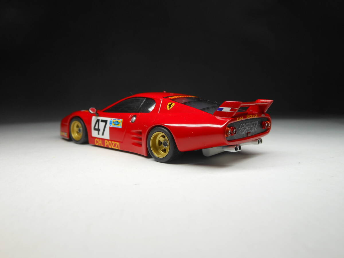  Ixo 1/43 Ferrari 512 BB/LM... #47k громкий -ba low * Rena / Jean - Claw do* Andrew...ru* man 1981( изначальный без коробки .)