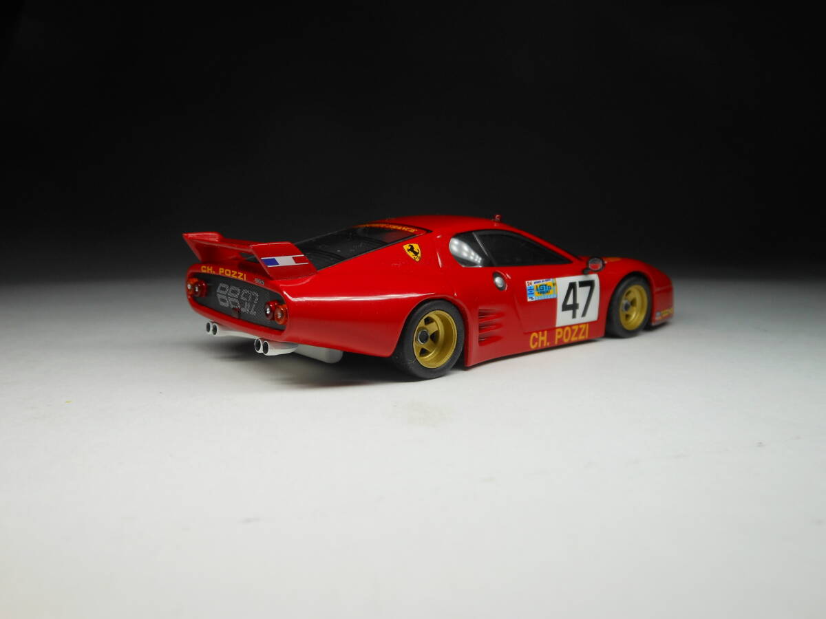  Ixo 1/43 Ferrari 512 BB/LM... #47k громкий -ba low * Rena / Jean - Claw do* Andrew...ru* man 1981( изначальный без коробки .)