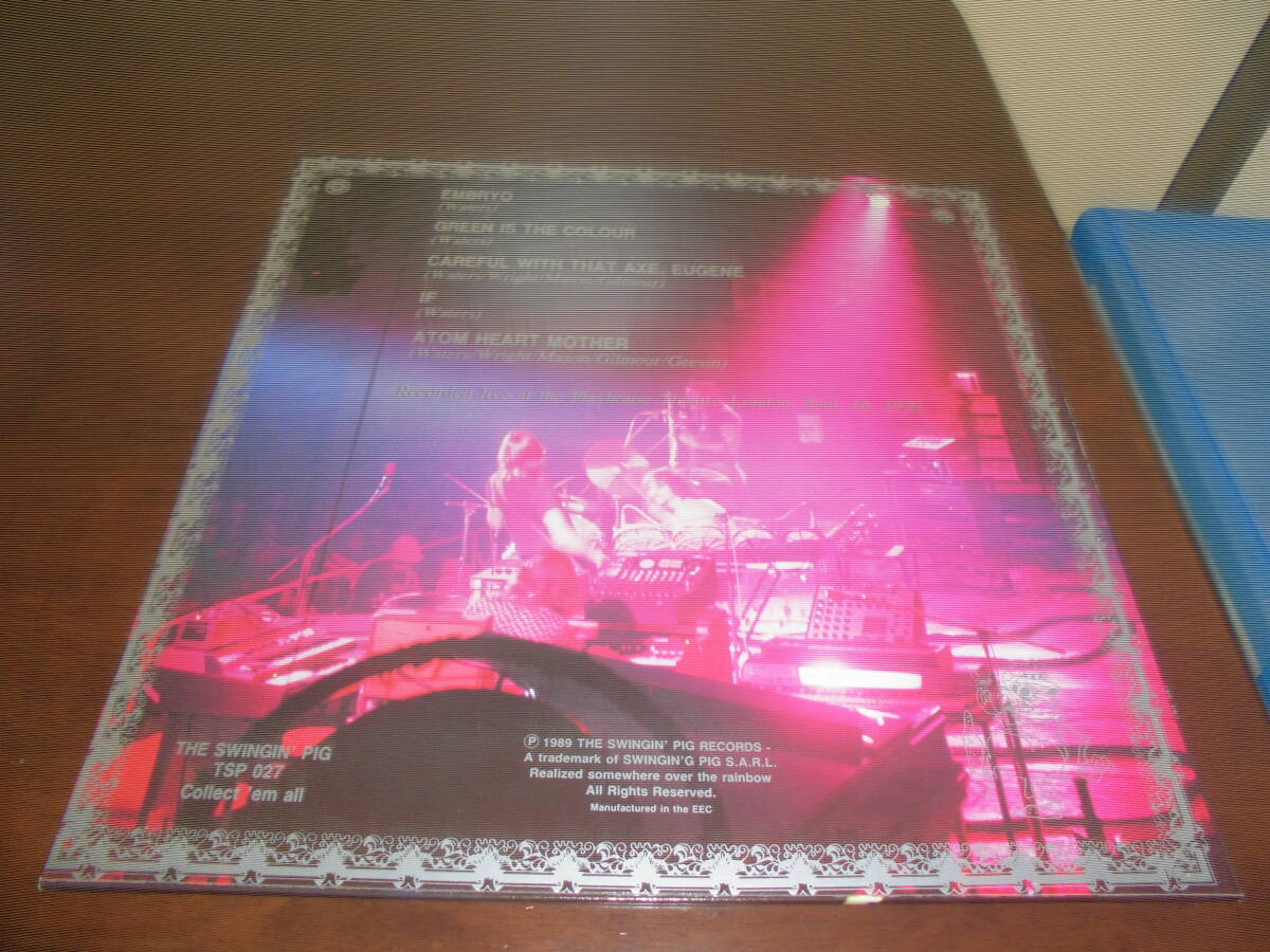 PINK FLOYD/LIBEST SPACEMENT MONITOR*1989 year sale * Europe made * pink * marble color record * beautiful goods * beautiful reproduction!!
