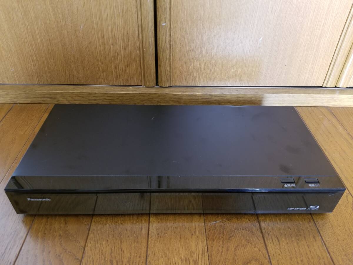 DIGA DMR-BRX4020 動作品【新品4TBHDD・代替新品リモコン】ch録画4Ch+同時録画3番組 or ch録画6Ch+同時録画1番組