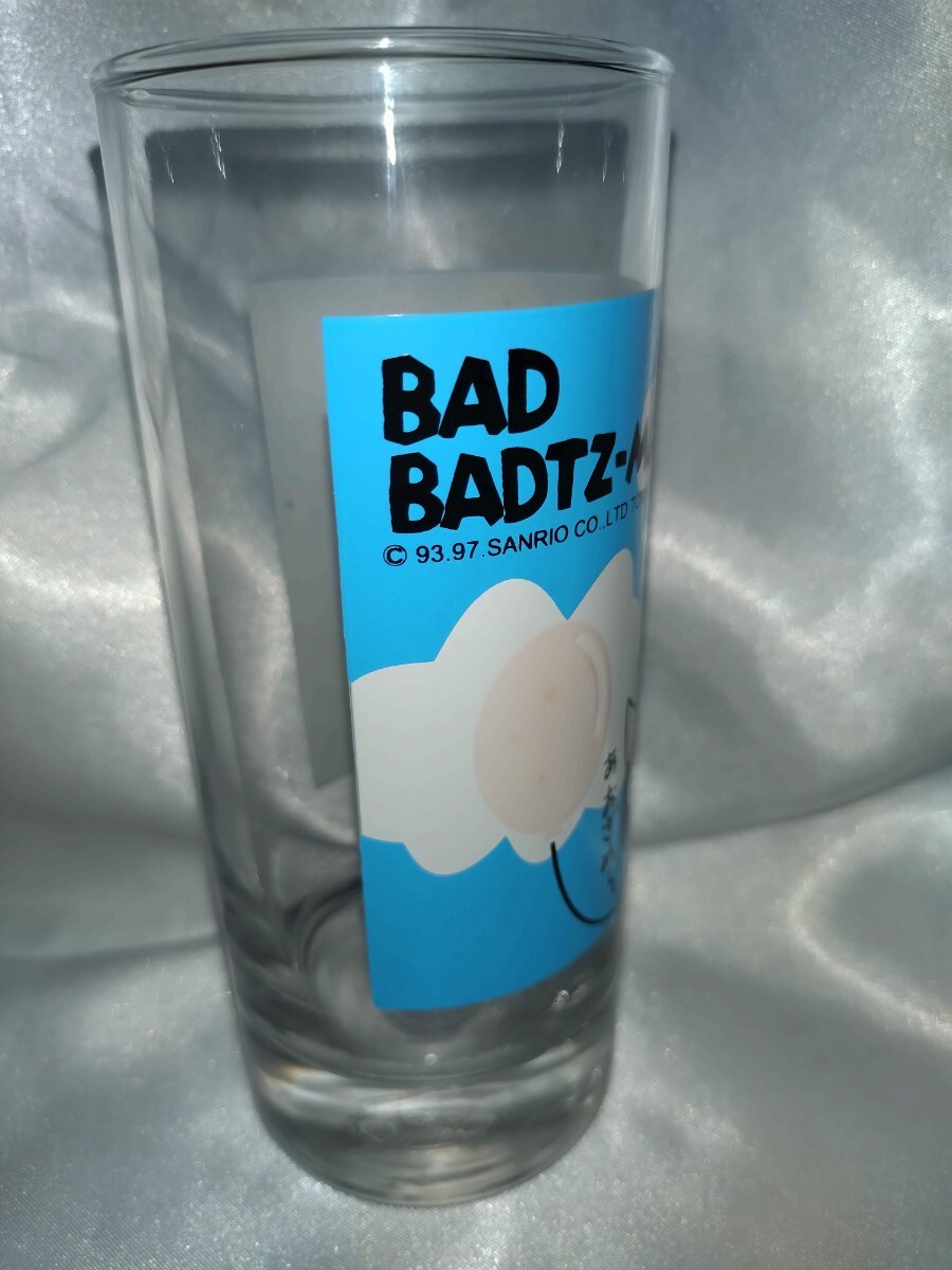  Sanrio retro glass Bad Badtz Maru that time thing gala spade glass 