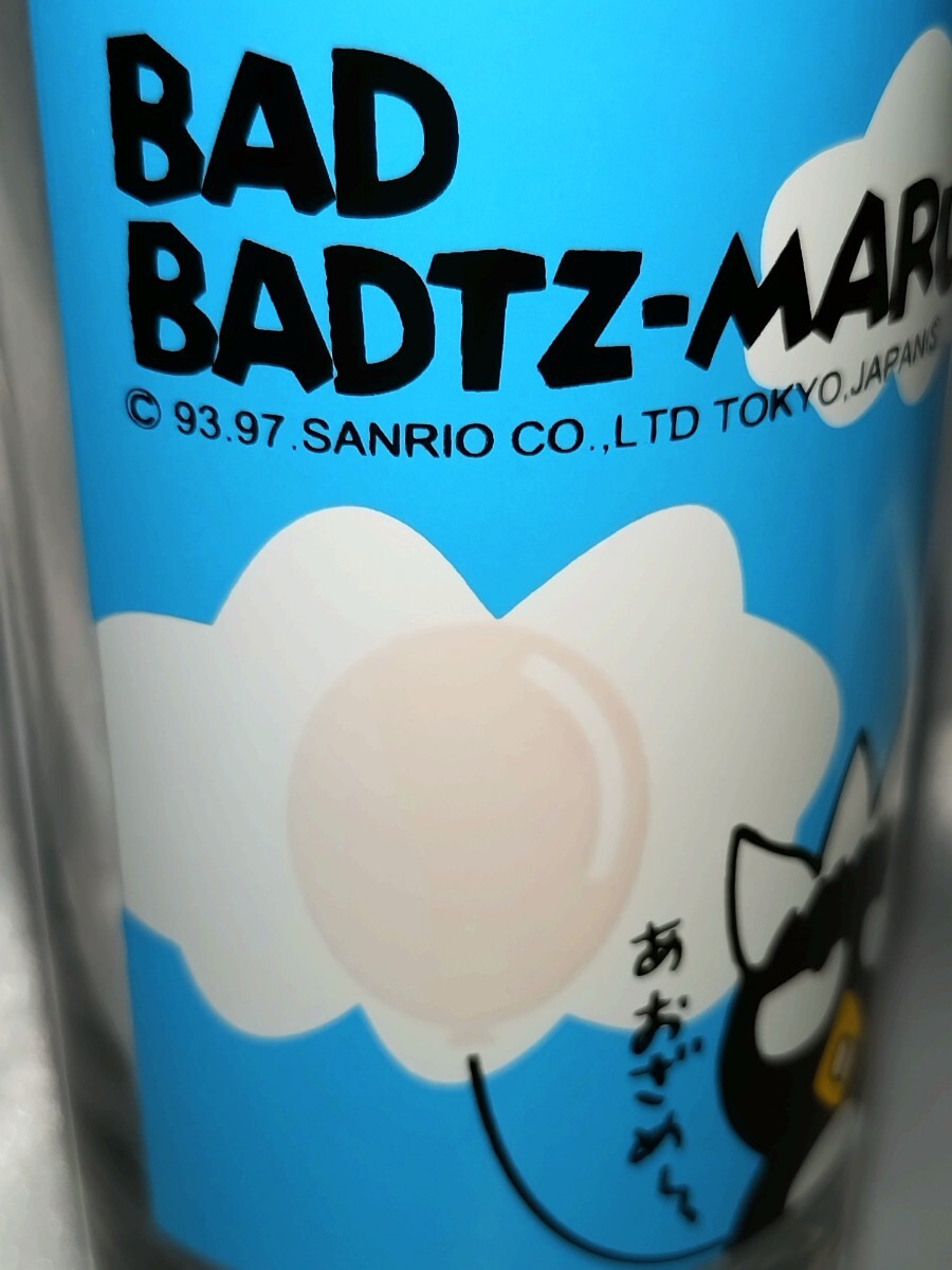  Sanrio retro glass Bad Badtz Maru that time thing gala spade glass 