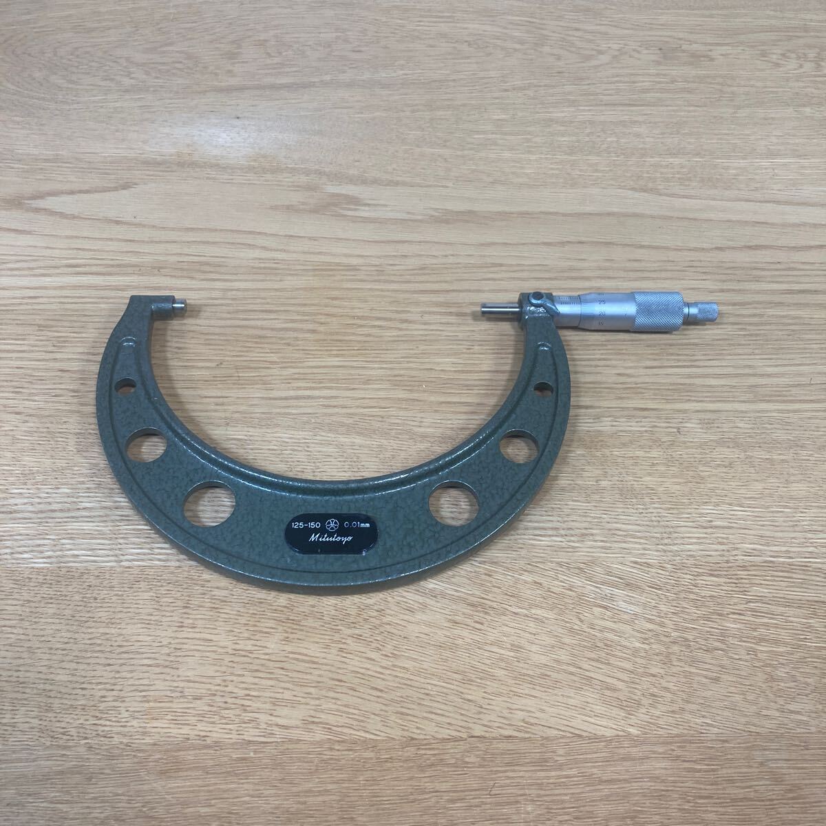 ミツトヨ】マイクロメーター 125-150㎜ 0 01㎜Mitutoyo 測定器 ミツトヨ】マイクロメーター 125-150㎜ 0 01㎜Mitutoyo 測定器