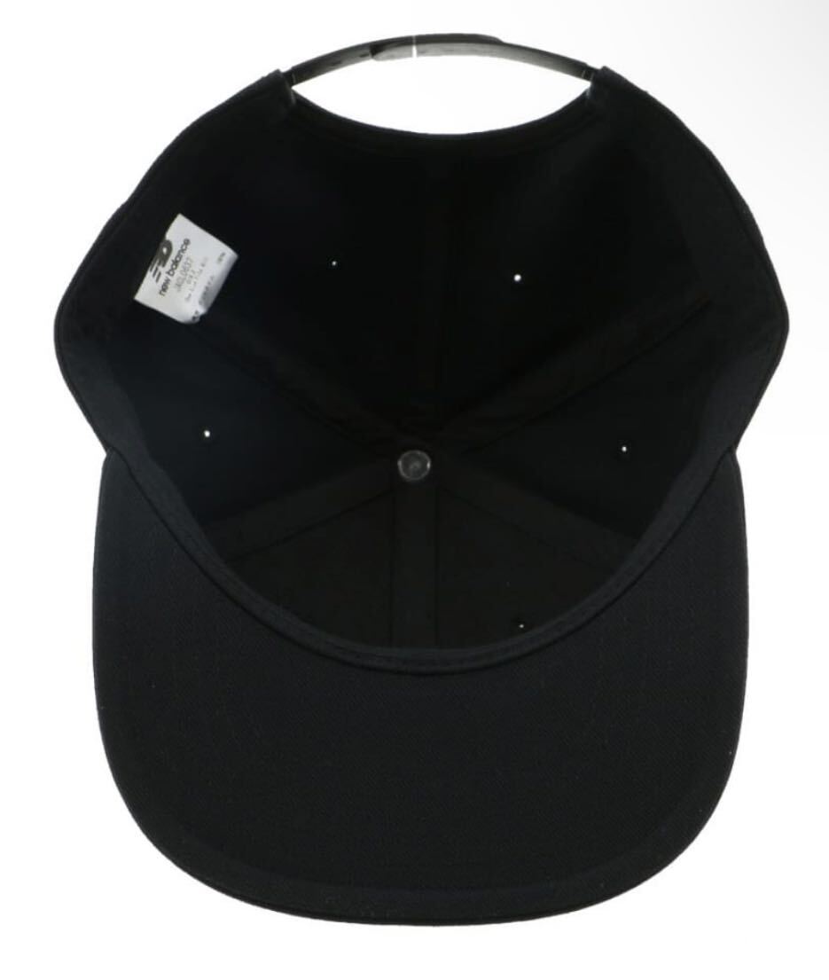 完売品NEW BLANCE フラットキャップ CAP JACL0637 ニューバランス 帽子 ブラック 黒BLACK ニューエラ NEW ERAの画像6