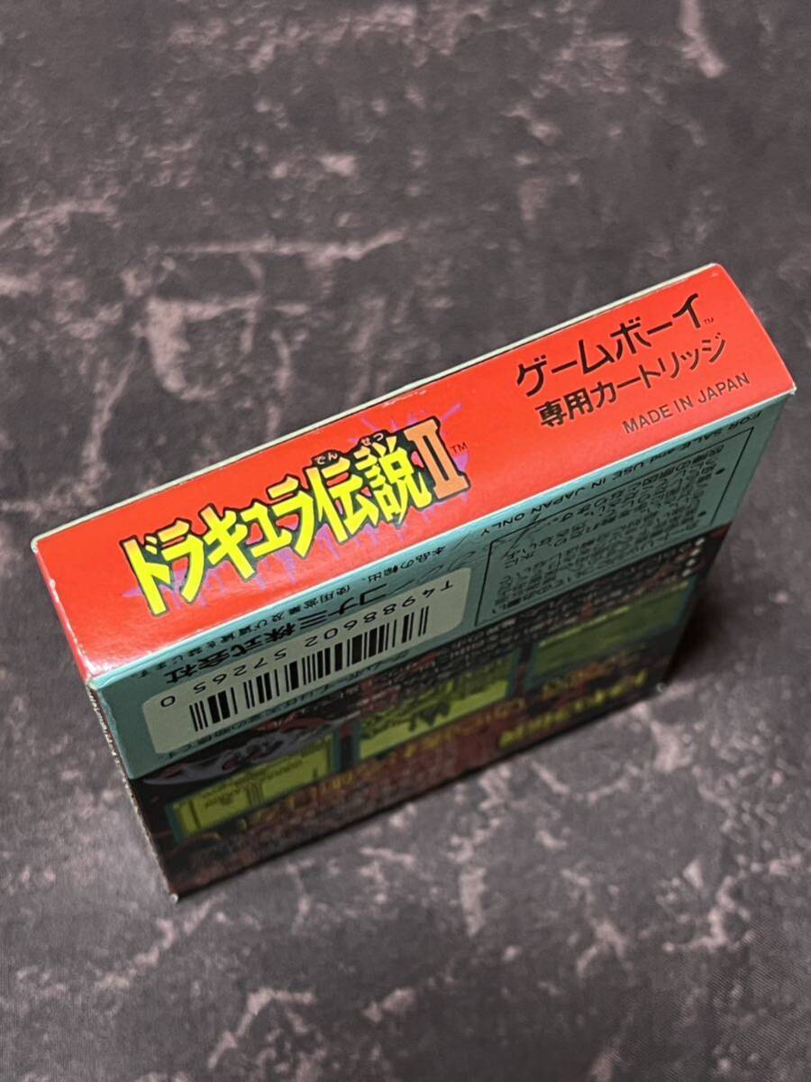 【外箱・説明書傷み有】ゲームボーイソフト ドラキュラ伝説II 外箱 説明書 はがき付属 GB ドラキュラ伝説2の画像5