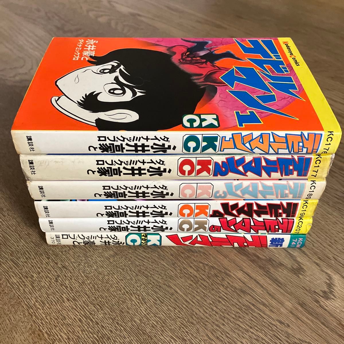 講談社コミックス 旧版KC デビルマン 全5巻 + 新デビルマン 6冊 永井豪 全巻セット 初版あり