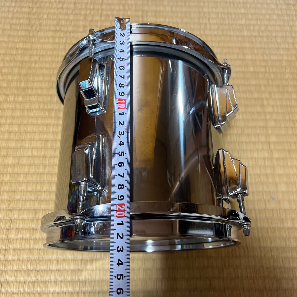 TAMA スウィングスター 8インチ タム タムタム swing star タマ ドラム ロッククローム ミラー MADE IN JAPAN drumの画像4