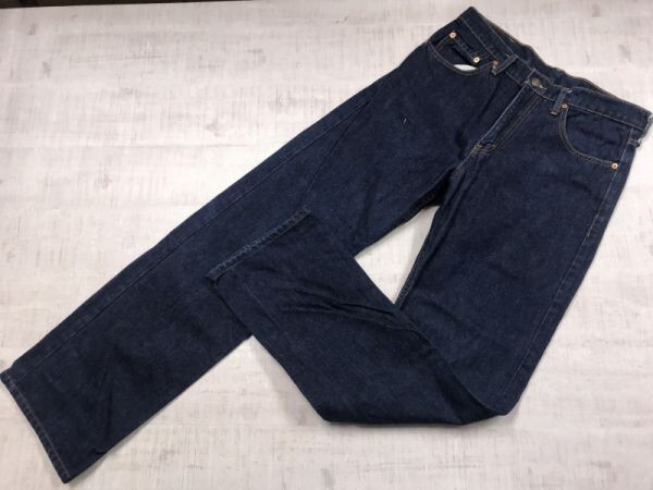 リーバイス Levi's 511 アメカジ フレア ブーツカット デニム パンツ ジーンズ メンズ ボタンフライ 紙パッチ 31 濃紺ワンウォッシュ_画像1