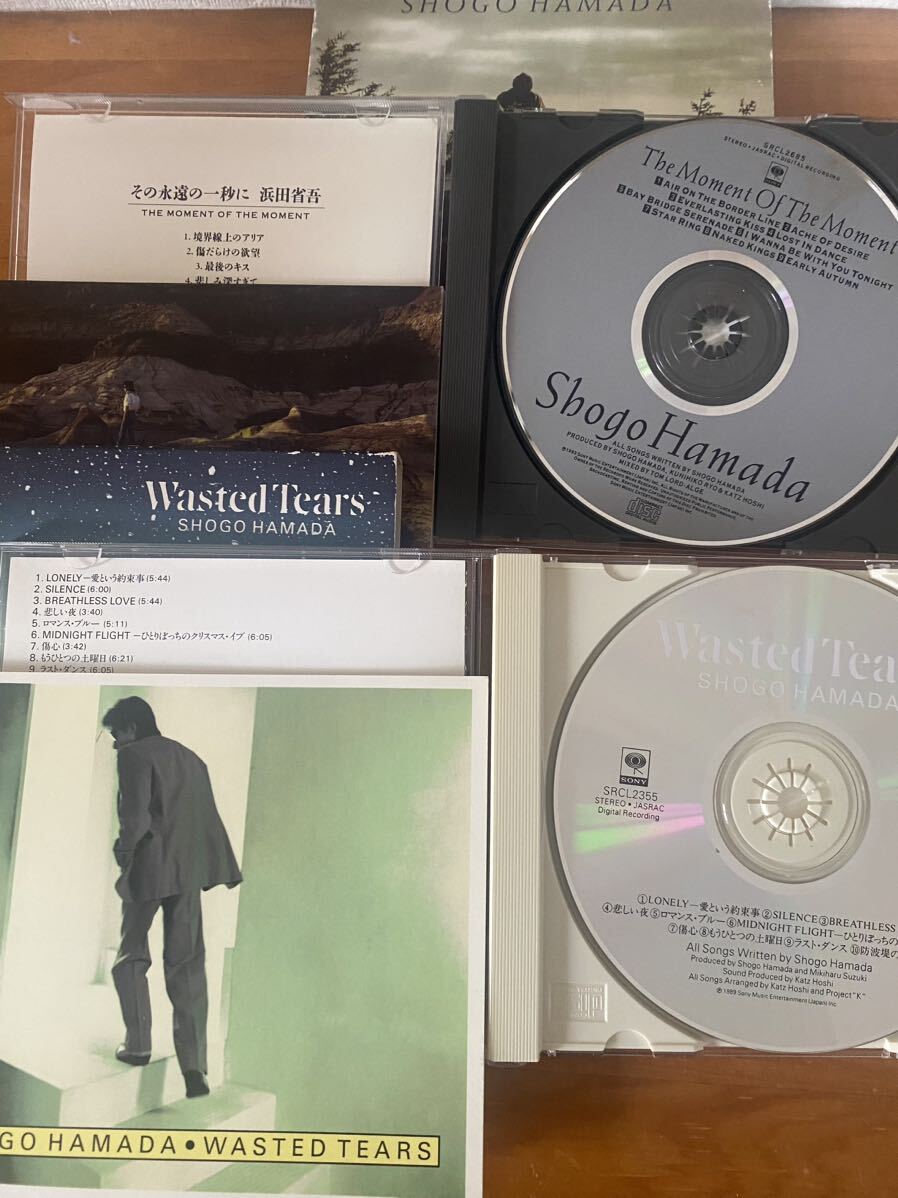 浜田省吾　ＣＤ４枚セット　★青空の扉 ★ROAD OUT TRACKS ★その永遠の一秒に〜The Moment Of The Moment　★WASTED TEARS_画像4