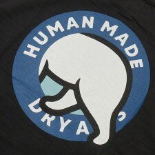 HUMAN MADE ヒューマンメイド T-Shirt ブラック 半袖 メンズ 半袖シャツ 希少 中古 Lサイズの画像2