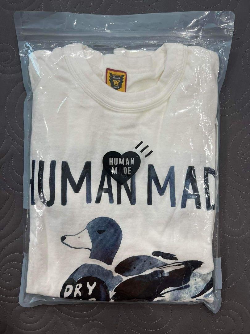 HUMAN MADE ヒューマンメイド T-Shirt White 半袖 メンズ 半袖シャツ 希少 中古 Mサイズの画像3