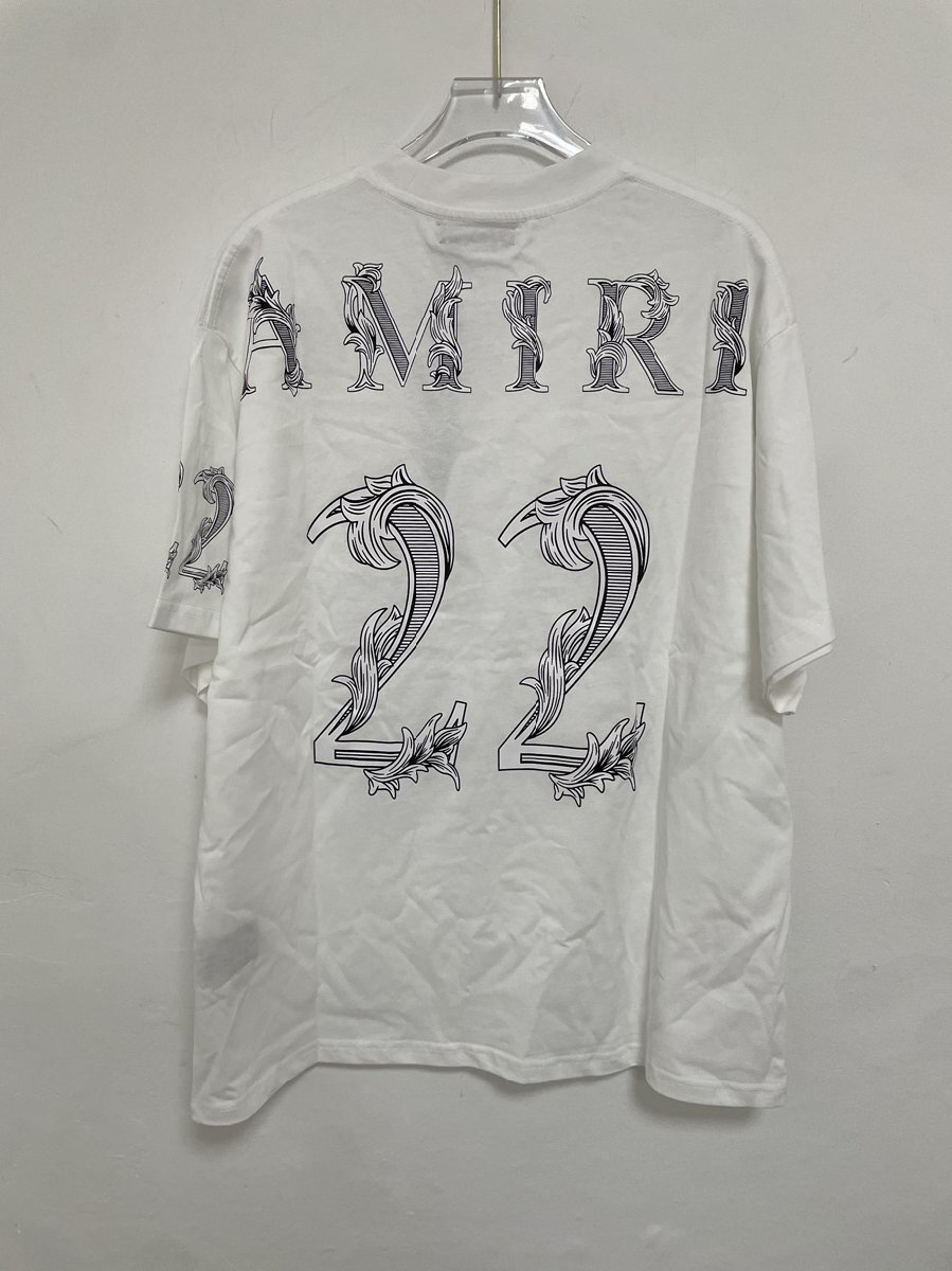 AMIRI アミリ TEE T-SHIRT White 半袖 半袖シャツ希少 中古 サイズ(M)_画像5