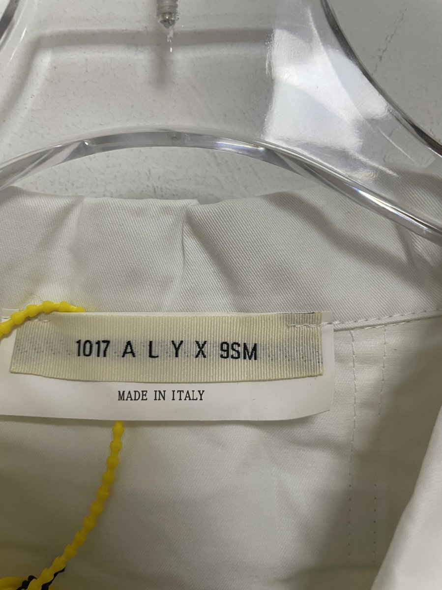 1017 ALYX 9SM アリクス spray-paint zip-front Shirt シャツ 希少 中古 Mサイズの画像5