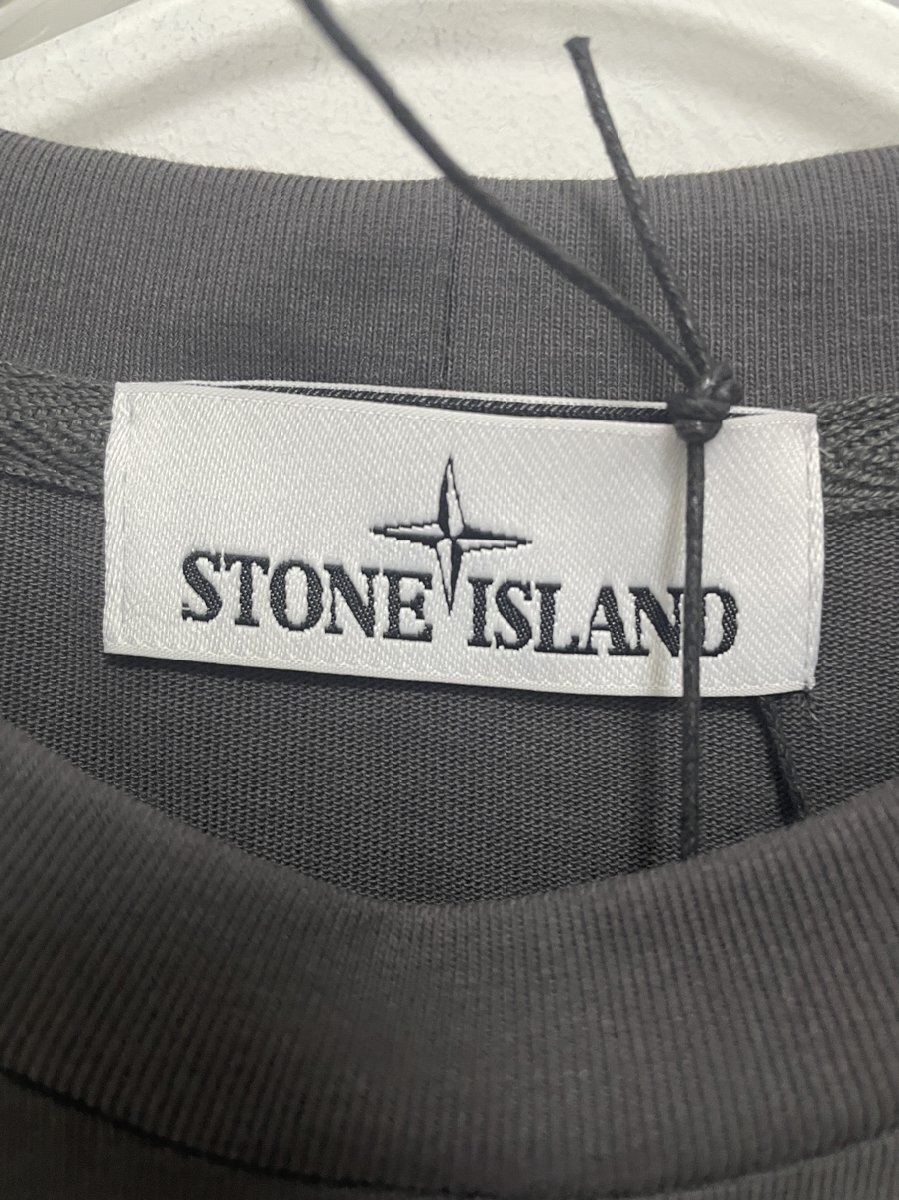 STONE ISLAND ストーンアイランド ドラコン 半袖 Tシャツ グレー 希少 中古 Mサイズの画像2