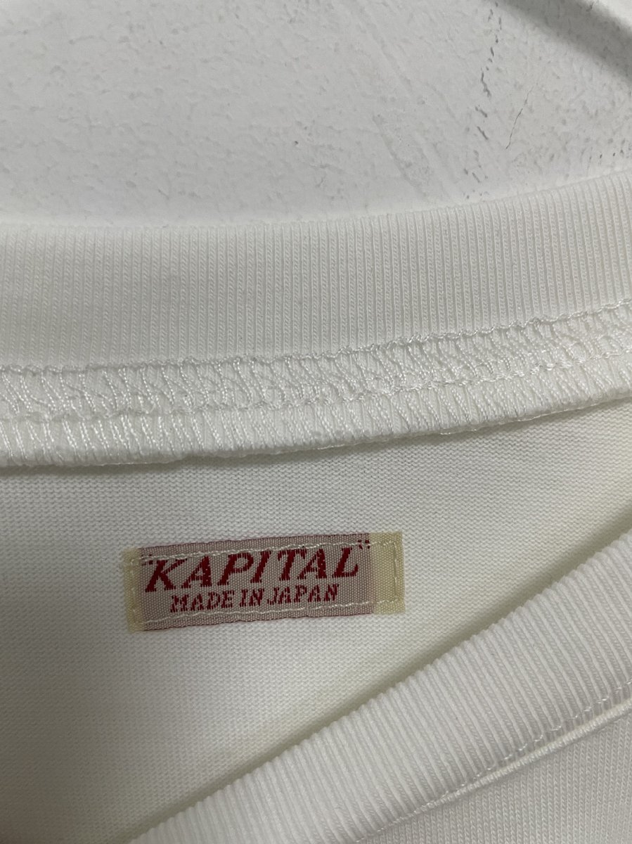 KAPITAL キャピタル Kapital Zephyros Penant Huge T-Shirt シャツ 希少 中古 サイズ：1の画像4