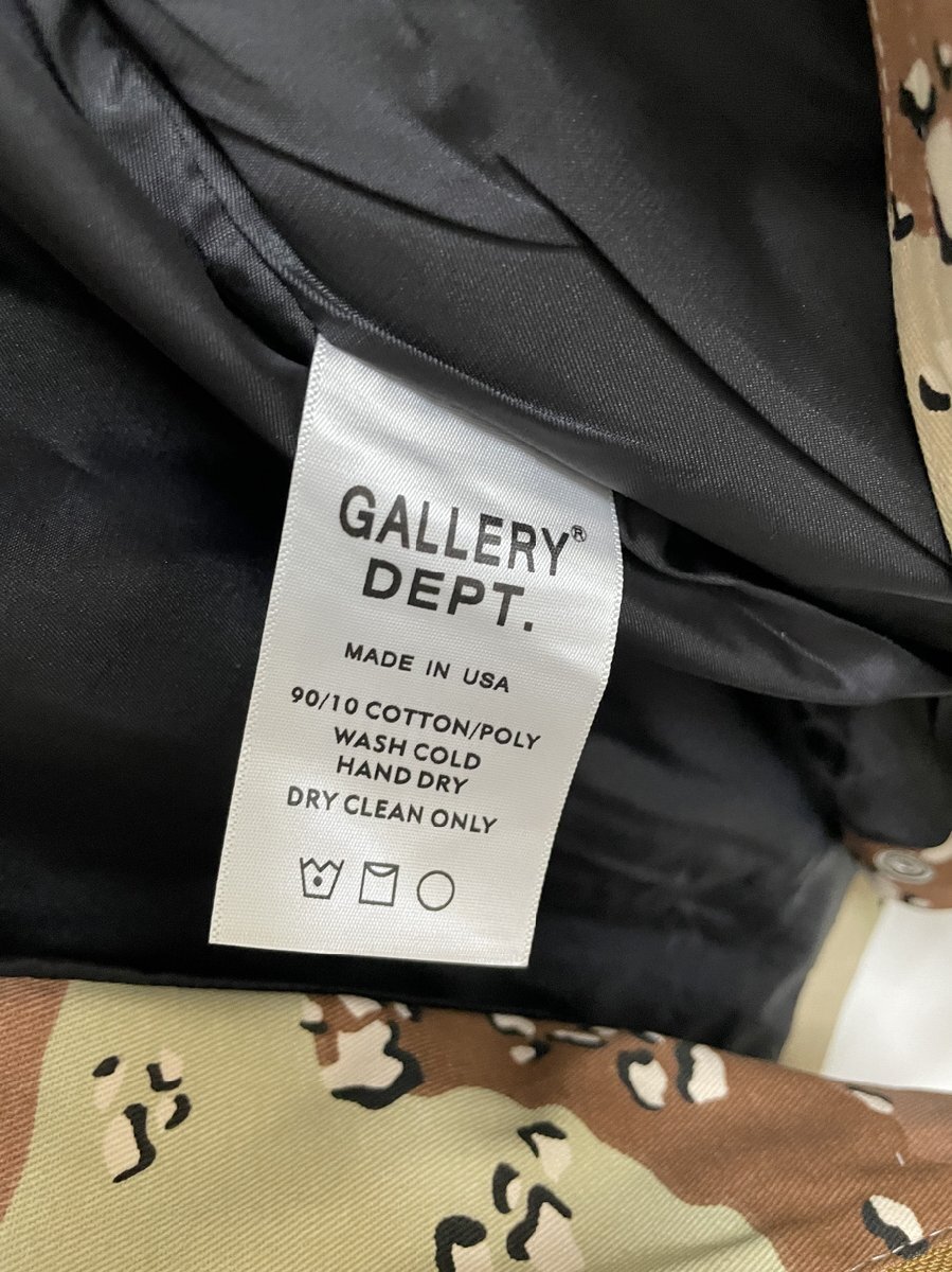 Gallery Dept MONTECITO JACKET CAMO 希少 中古 Mサイズの画像5