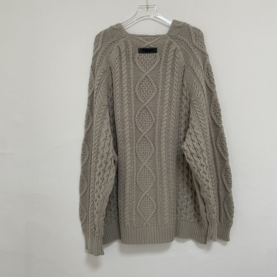 ESSENTIALS エッセンシャルズ Cable Knit Sweater ケーブルニットセーター Size Mの画像1