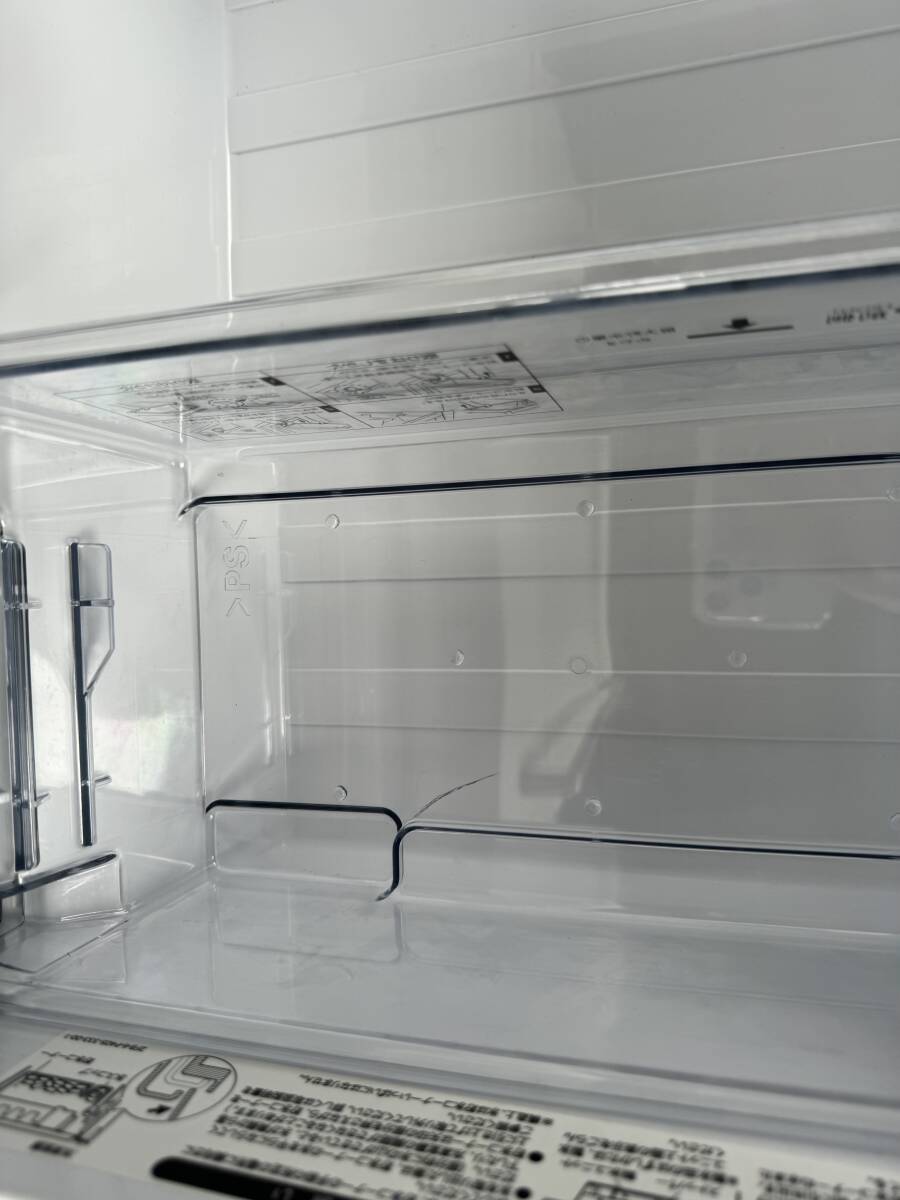 福岡市内送料無料 無印良品 MUJI 272L 2022年製 3ドアノンフロン電気冷蔵庫 MJ-R27B-1 自動製氷機能付きの画像8