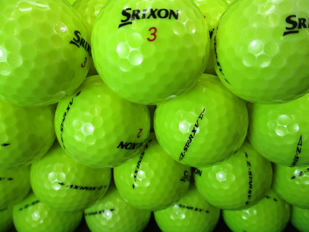 3101【特A級】スリクソン SRIXON Z-STAR XV [2021~2023年] [イエロー] 50個_画像3