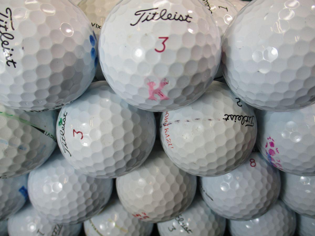 3333【特A２級】タイトリスト Titleist PROV1/PROV1X 50個_画像3